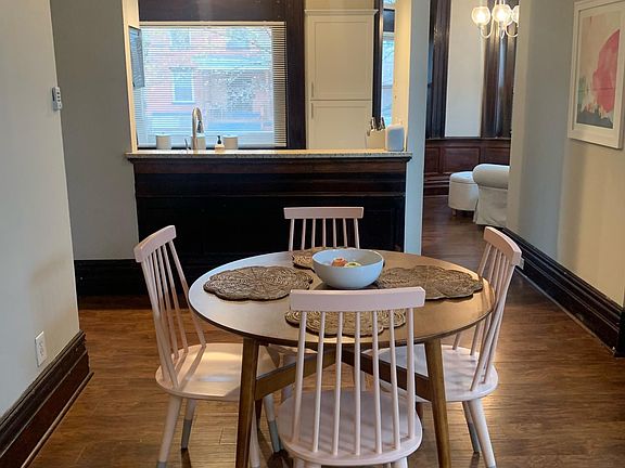 Open view to kitchen