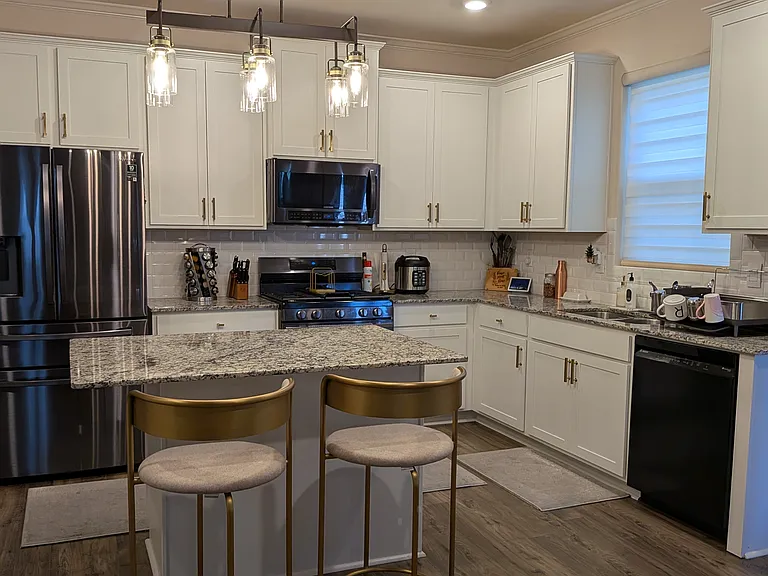 Kitchen with Stainless Steel Appliances
