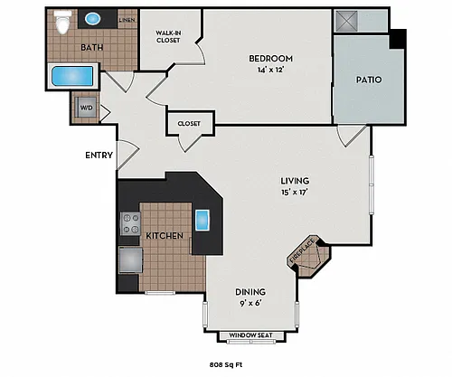 Floor plan Merlot