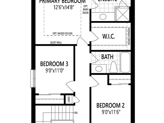 Alternate Second Floor w Bath Oasis