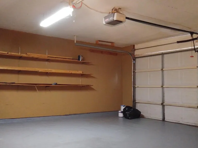 garage with automatic opener