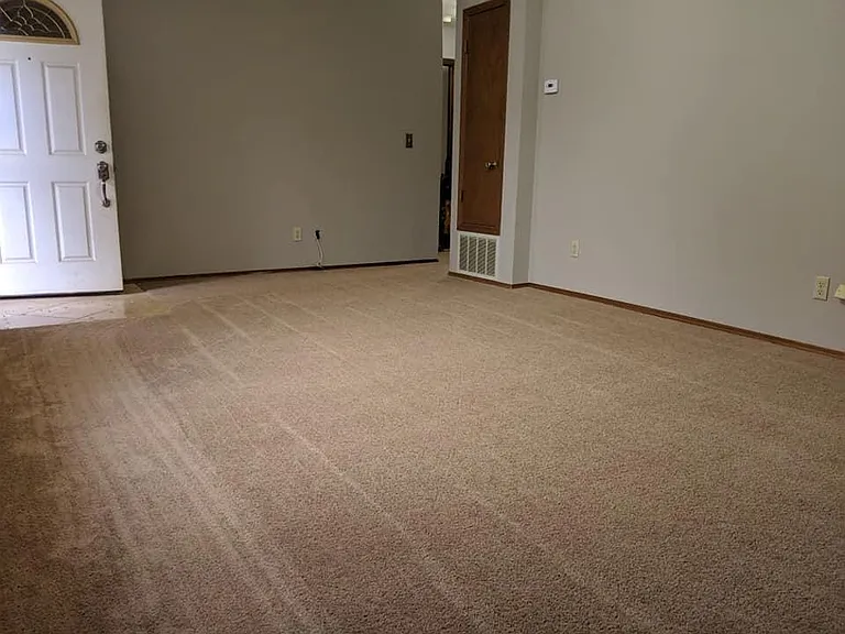 Living room - Looking towards hallway, bedrooms and bathroom