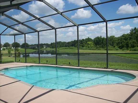 pool view of pond