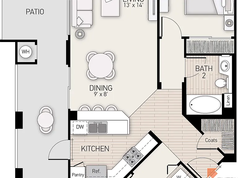 Newport Bluffs Apartment Village — Photo 48