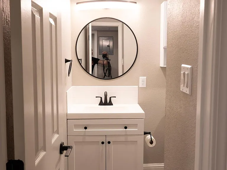 Hall bath
