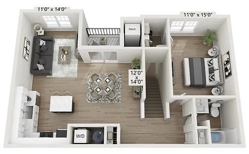 Floor plan The Birch