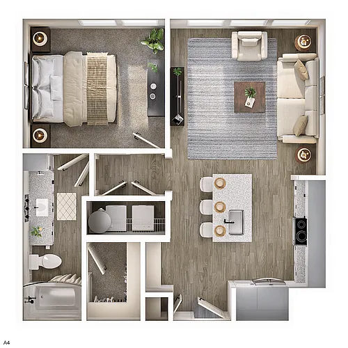 Floor plan A4