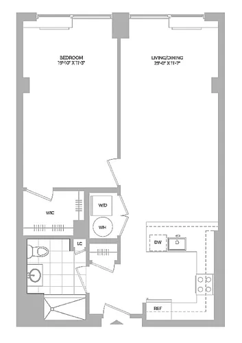 Floor plan A3 -1X1