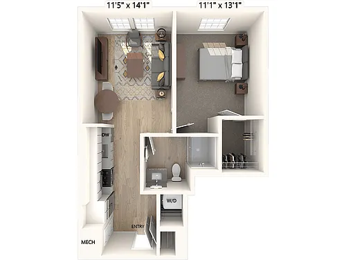 Floor plan A1