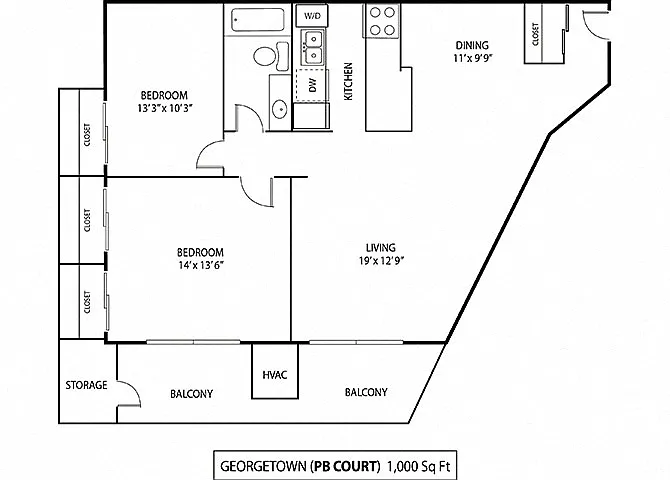 Floor plan Georgetown