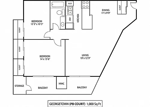 Floor plan Georgetown