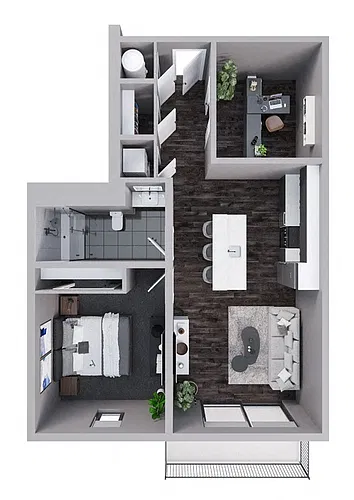 Floor plan The Dugout
