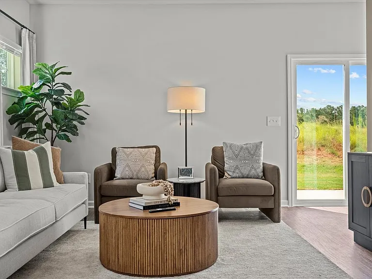 Living room seating area
