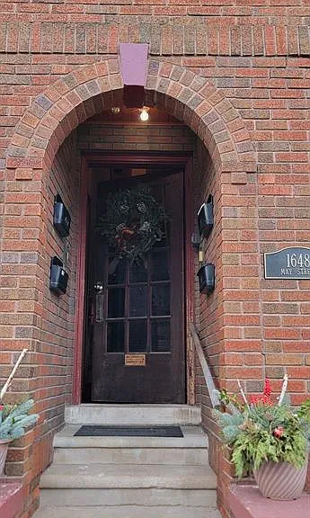 secured entrance
