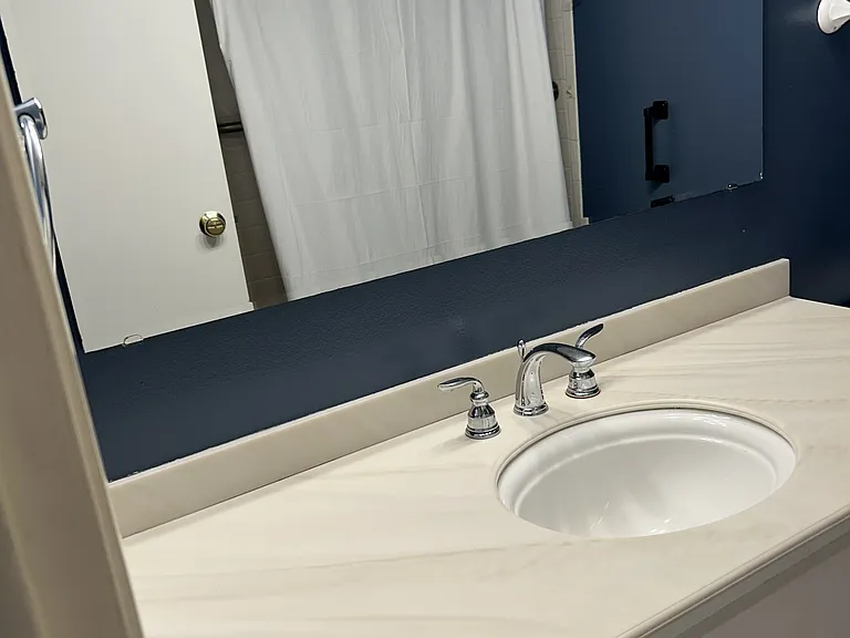 2nd Bathroom with Shower over Tub