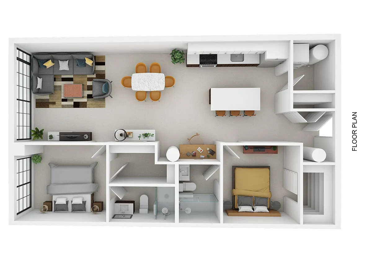 Floor plan B1