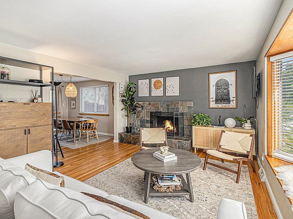 Spacious and light filled living room