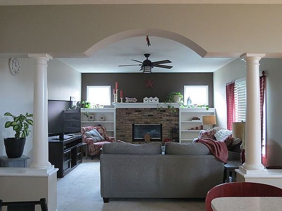 spacious living room