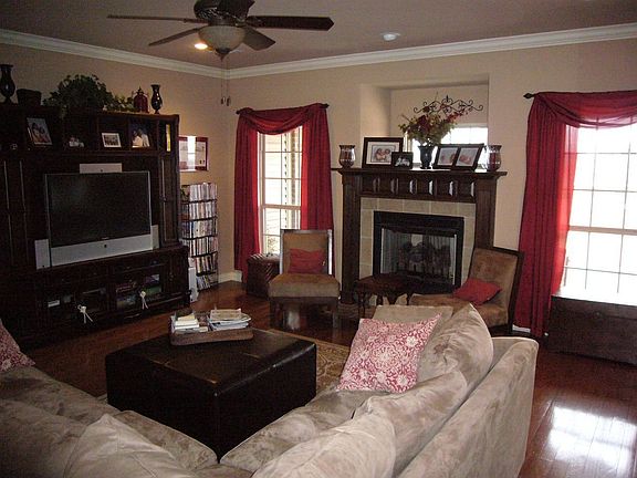 Den with Fireplace