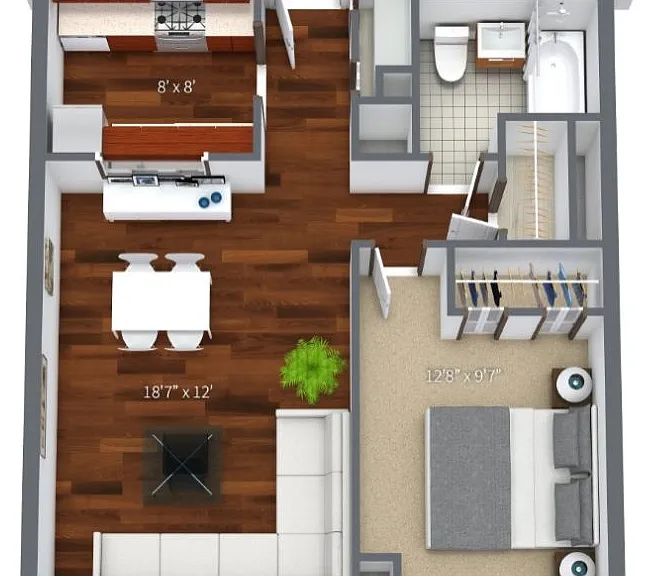 Northampton Crossing Apartments and Townhomes — Photo 19