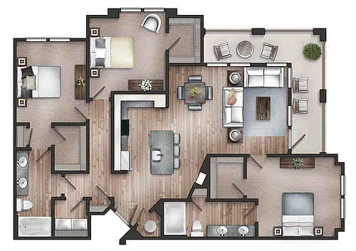 Floor plan Empress II