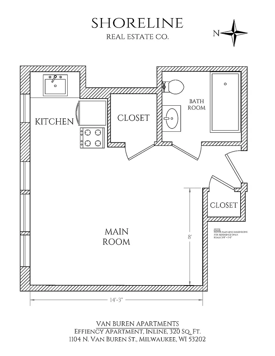 Floor plan Studio 2