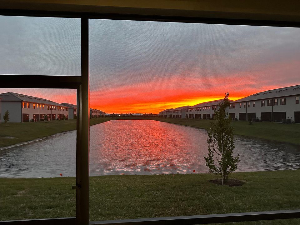 Sunrise from the screened in lanai!