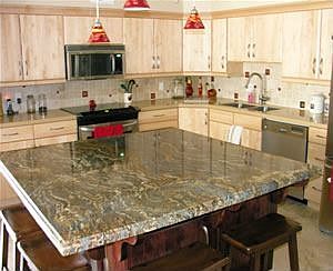Remodeled Kichen with Granite and CeasarStone
