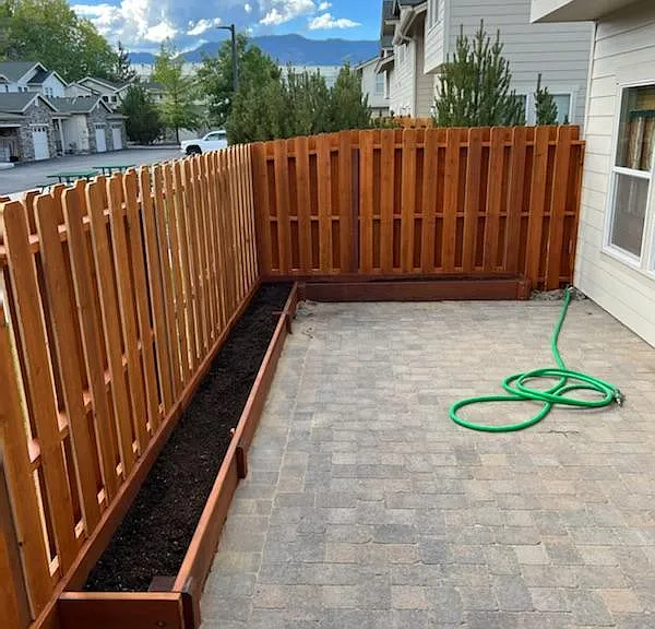 Lanai with brick pavers
