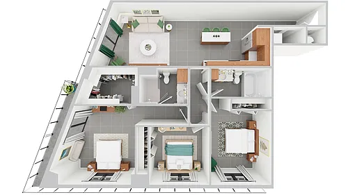 Floor plan C