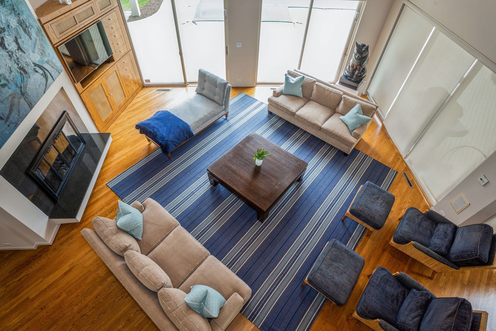  Bird’s eye View from loft