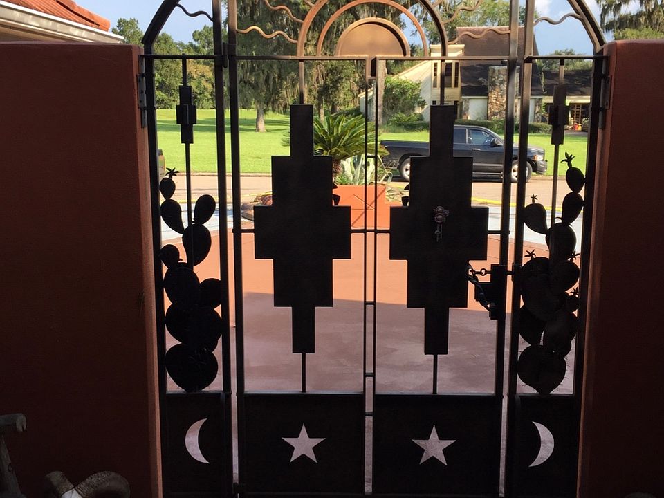 Custom front gate 
