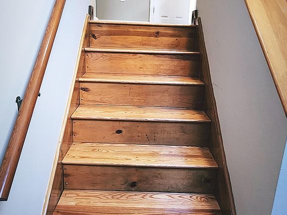 Stairs up to 2nd floor