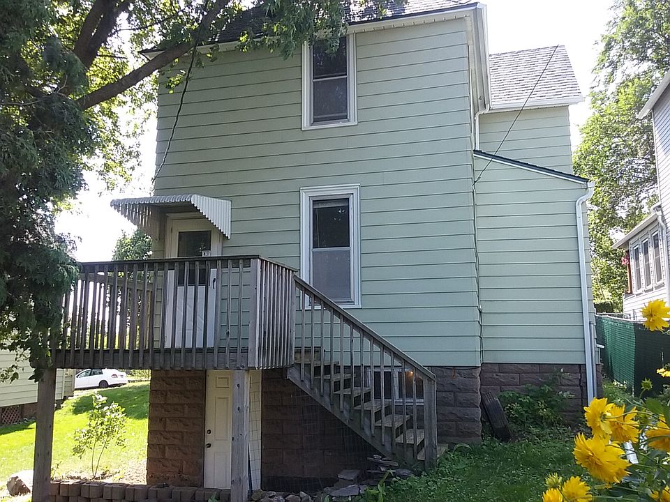 back yard, basement walk out