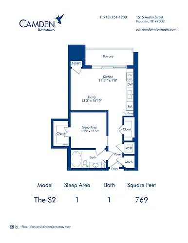Floor plan The S2