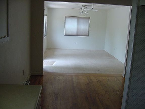 Kitchen into sunroom