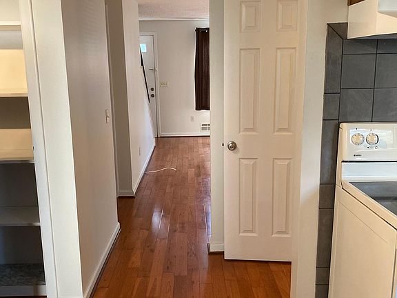 back door entrance into kitchen