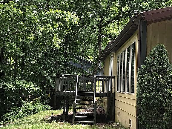 Deck-lower side of mountain