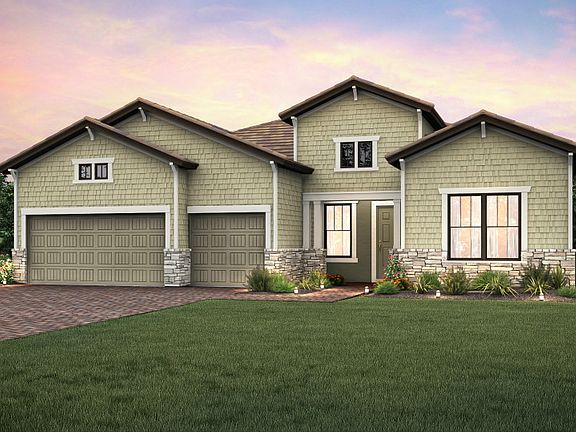 Exterior C3A with decorative stone