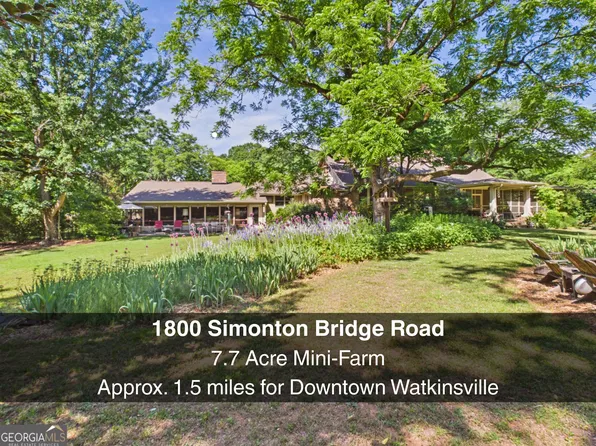 1800 Simonton Bridge Rd, Watkinsville, GA 30677