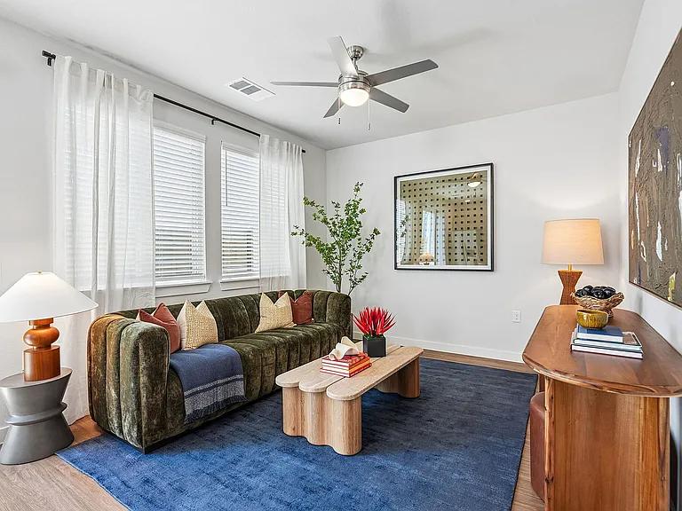 YardHomes Rowlett Creek Living Room