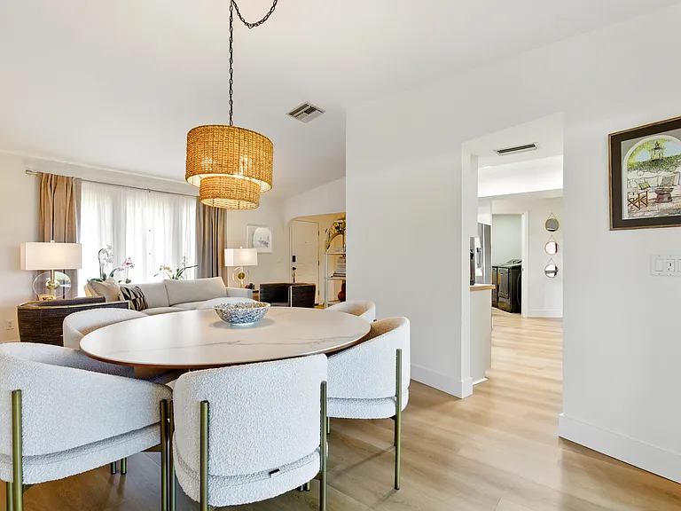 Formal living and dining Room Combo