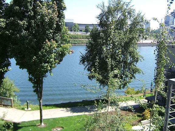 Full river view from deck