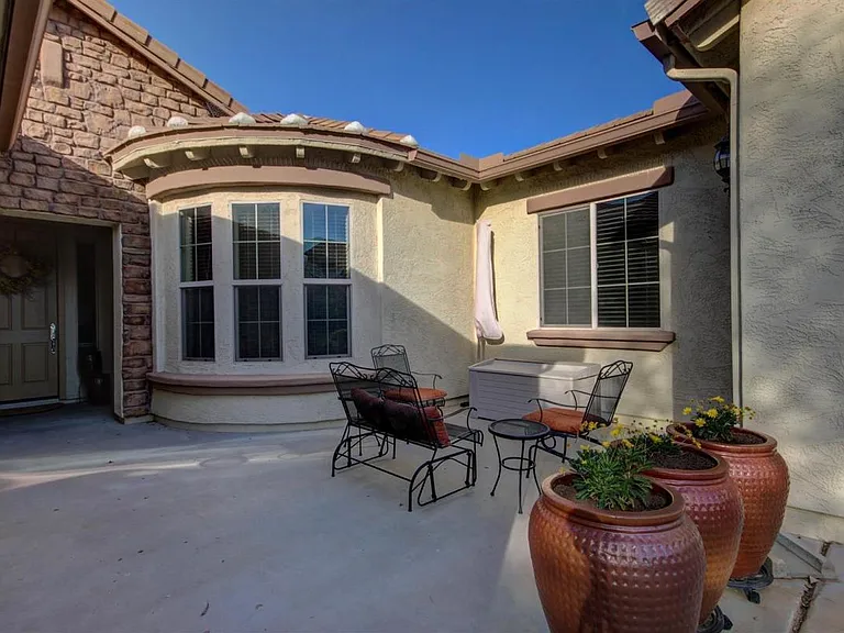 Front patio and