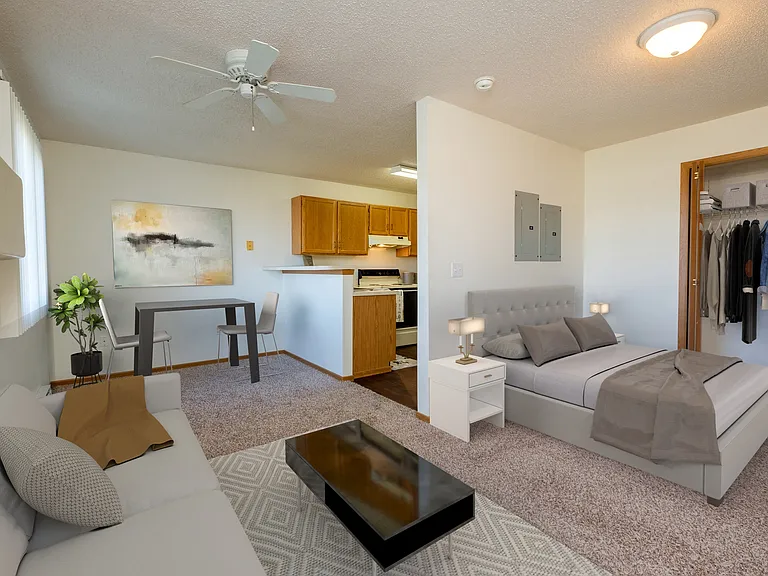 Fargo, ND Bridgeport Apartments | Studio