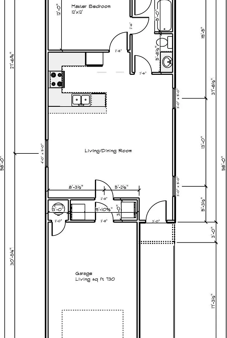 1 bed, 730 sqft, $1,195 — Photo 2