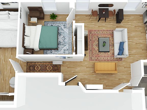 2nd image of 401 W 53rd St APT 3B