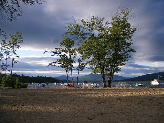 Private community beach