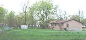 Large yard