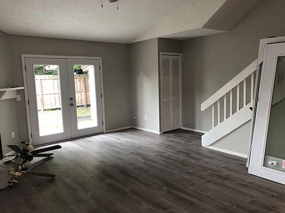 New flooring and new french patio doors